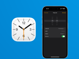 Zo pas je de volume van je wekker op je iPhone aan