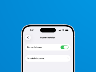 iPhone doorschakelen, zo doe je dat stap voor stap