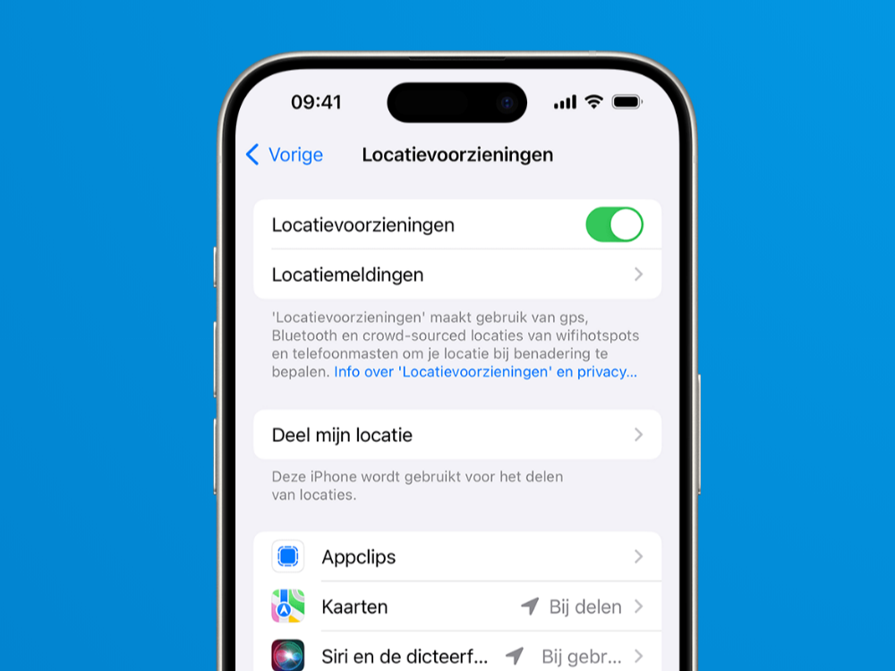 5 manieren om je locatie te delen op de iPhone