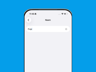 iPhone naam wijzigen doe je in een paar stappen